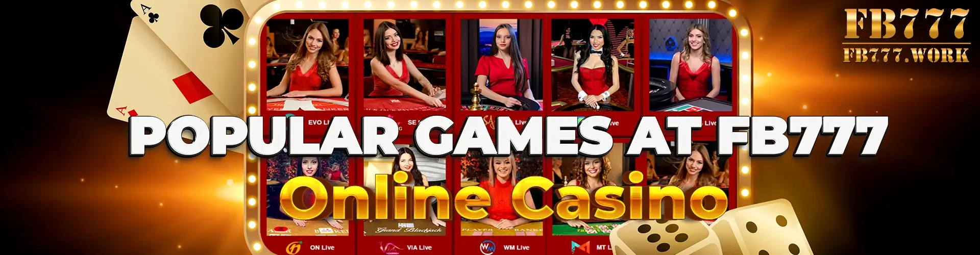 Popular Games at FB777 Online Casino