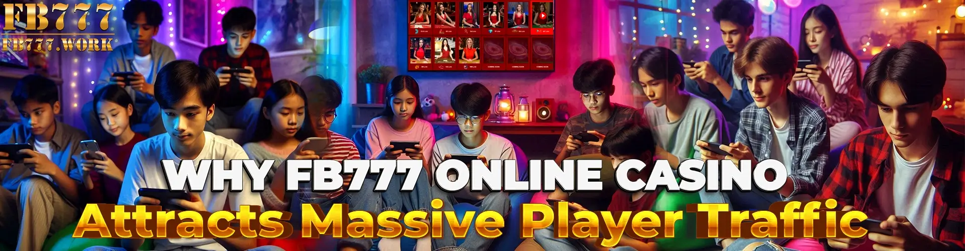 Why FB777 Online Casino Attracts Massive Player Traffic